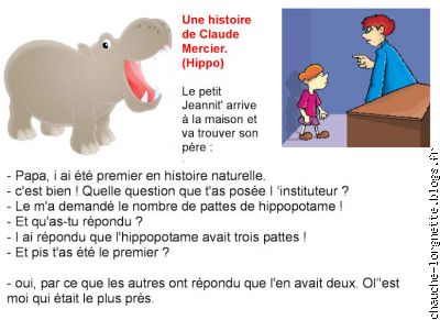 histoire de claude : hippo