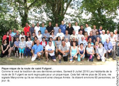 piquenique route de st Fulgent