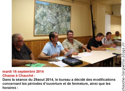 bureau de la chasse