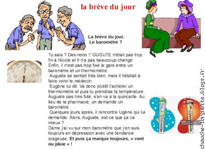 la breve du jour le baromètre