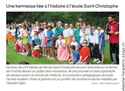 kermesse des écoles