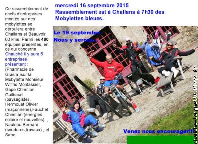 mobylette bleue