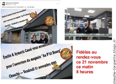 Ouverture du Vival Petit bourg Chauché