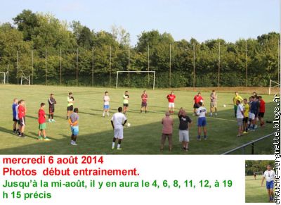 Entrainement foot
