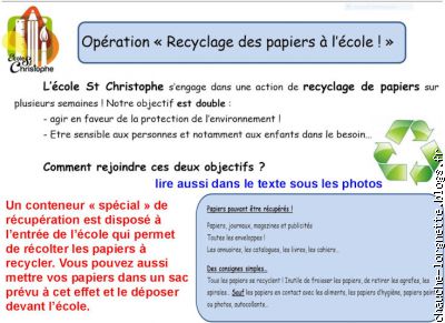 papiers école