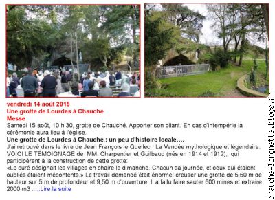 grotte histoire locale