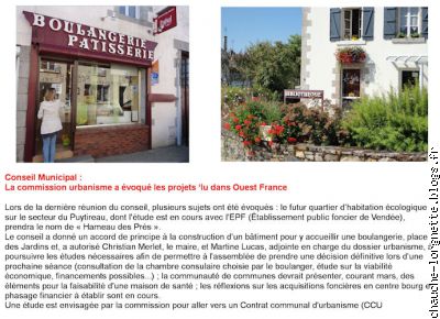 projets de la commune