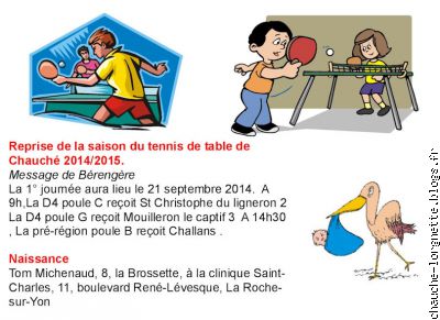 tenis de table naissance