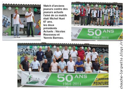 les 50 ans du club de foot