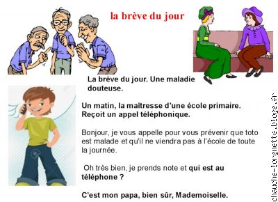 br&egrave;ve du jour : maladie douteuse