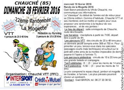 la rando de la mogette  2016