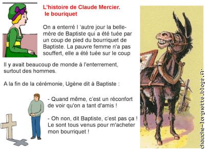 histoire de Claude le bouriquet