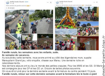 famille  rurale vacances 2025 suite