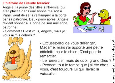 petite histoire de claude