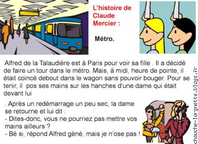 histoire de Claude : le métro