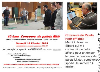 concours de palets