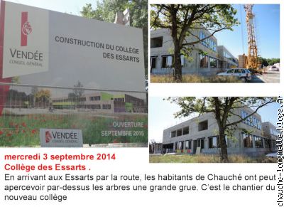 Collége début travaux