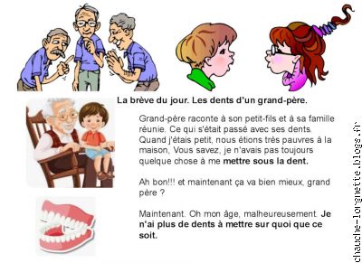 les dents de grand père