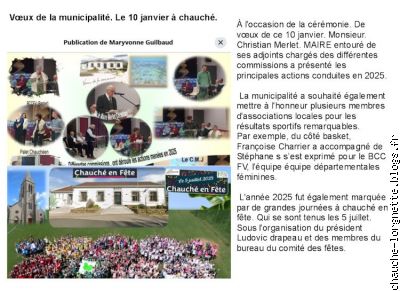 voeux à Chauché 2026