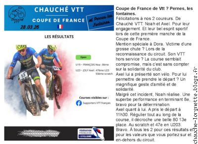 chauch&eacute; vtt