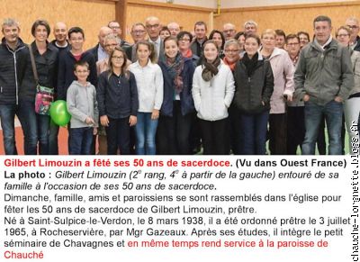 50 ans de sacerdoce