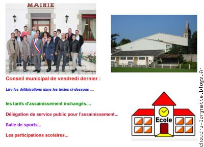 délibérations du conseil municipal