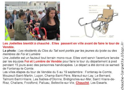 les joélettes