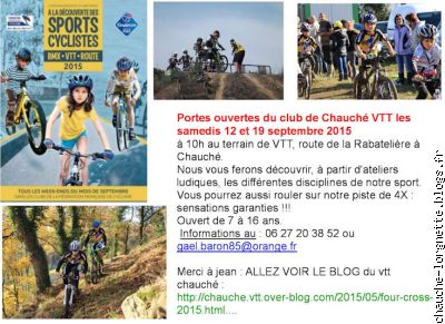 portes ouvertes vtt