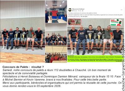 résultat palets