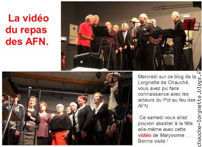le repas des AFN /vidéo