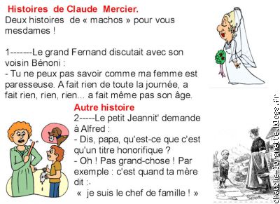 la petite histoire de Claude