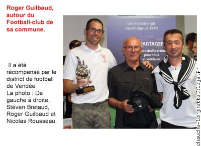 médaille pour Roger