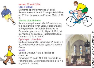nouvelles weekend 1408