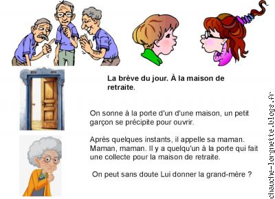 Envoyer la grand mère à la maison de retraite